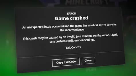 minecraft-exit-code-1