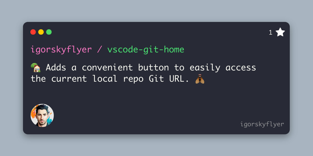 vscode-git-home