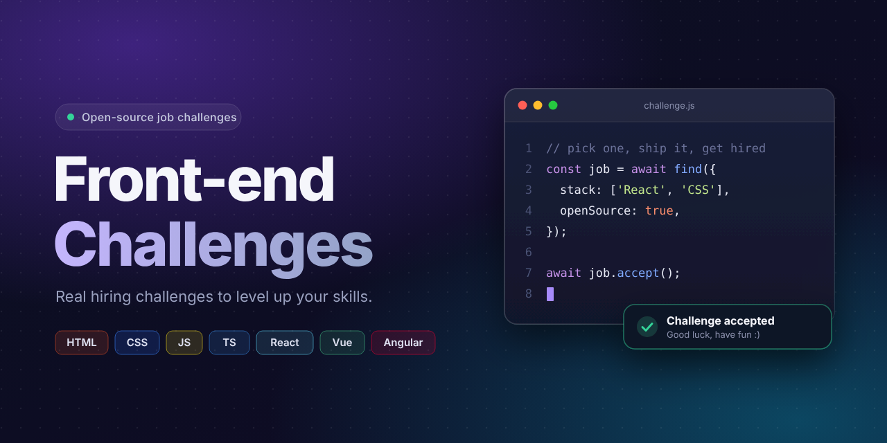 frontend-challenges