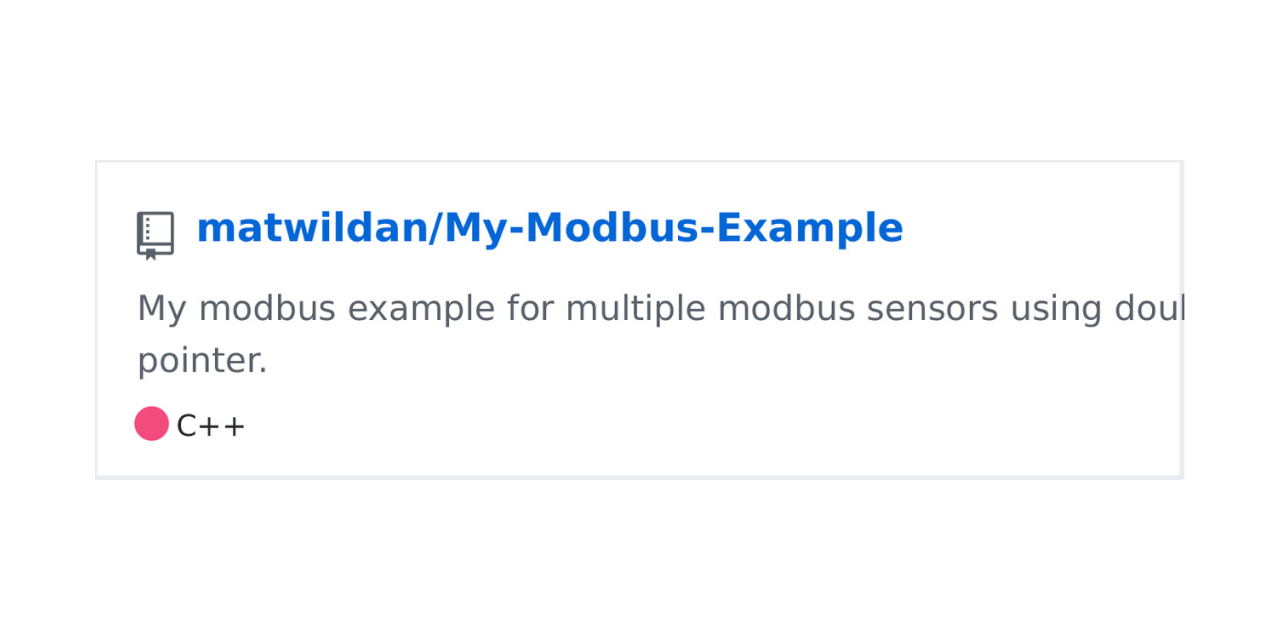 GitHub - matwildan/My-Modbus-Example: My modbus example for multiple ...