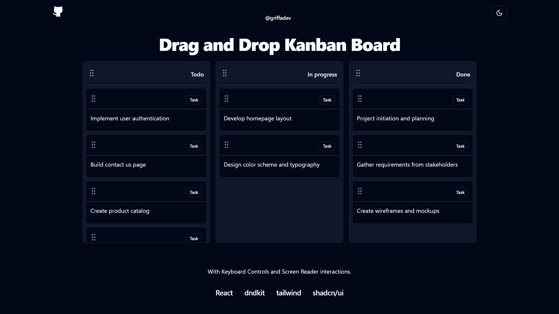 GitHub - MayankGhatawal/drag-drop-ui: Drag and Drop UI · GitHub