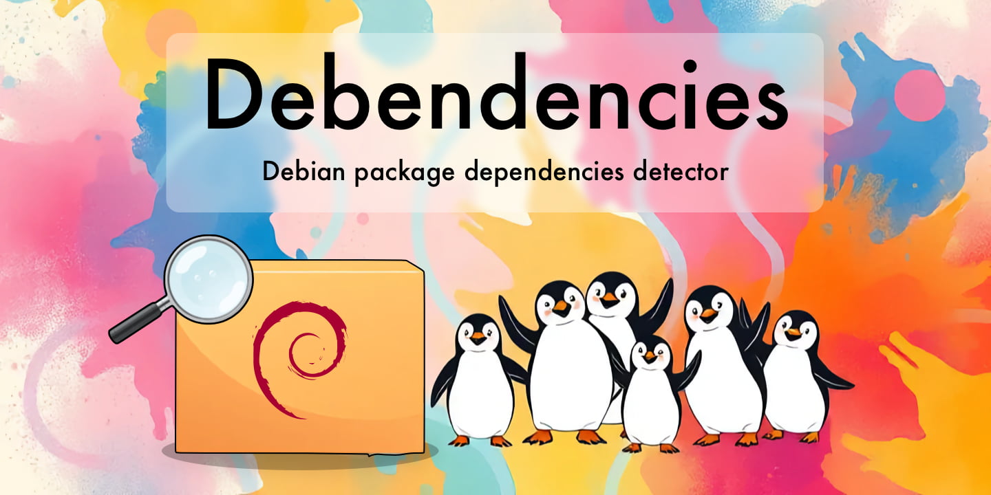 GitHub - FooBarWidget/debendencies: Debian package shared library ...