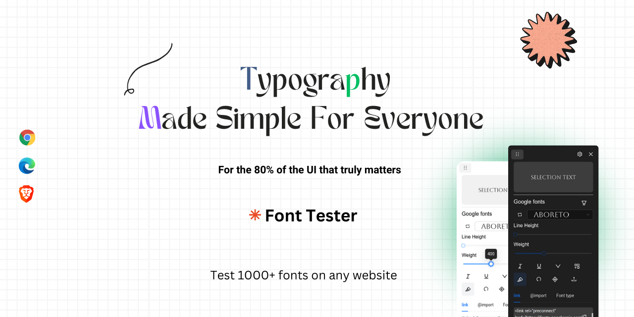 font-tester-chrome