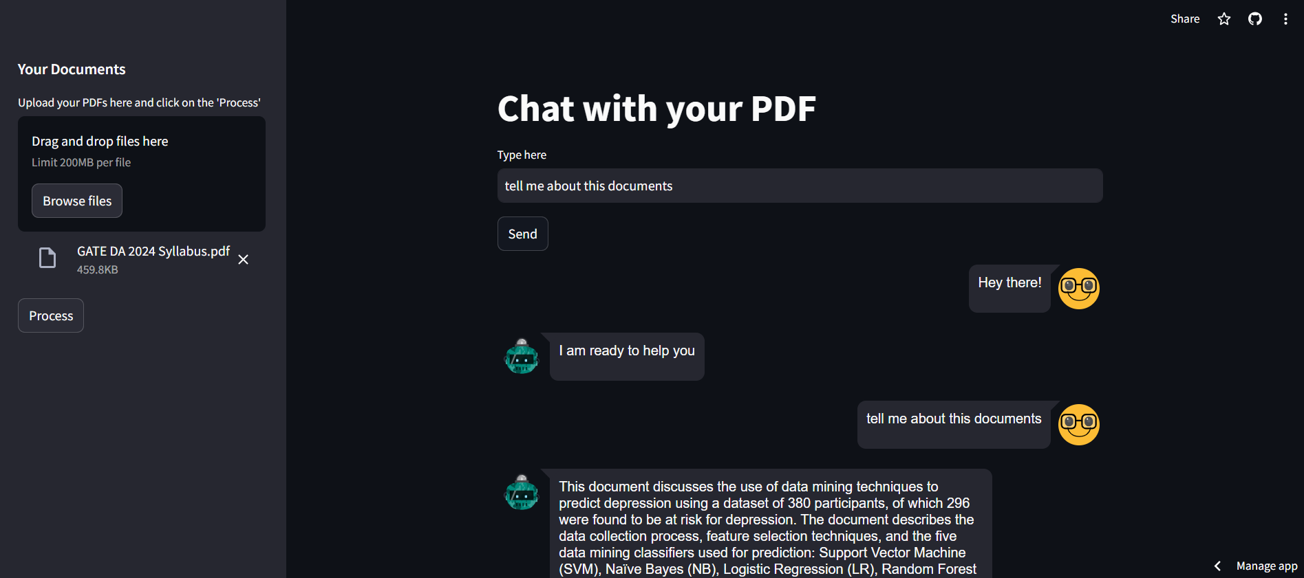 GitHub - Soumyadip0806/PDF-Chat-RAG: This is a RAG Application for Chat ...