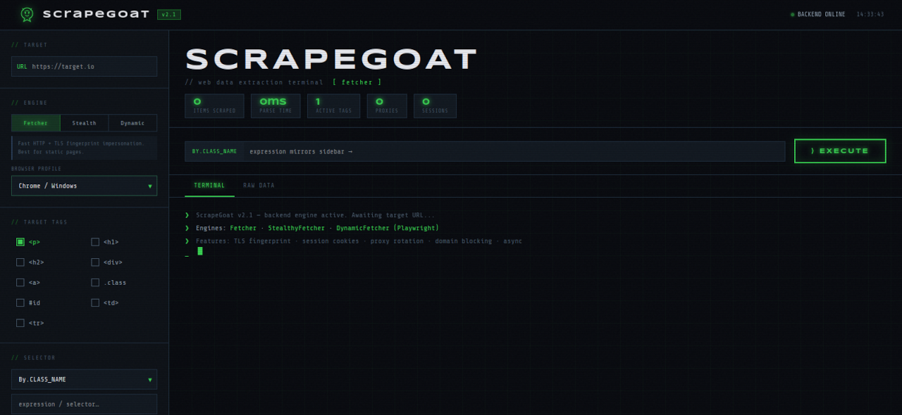 GitHub - david-spies/ScrapeGoat: ScrapeGoat is a full-stack web scraper ...