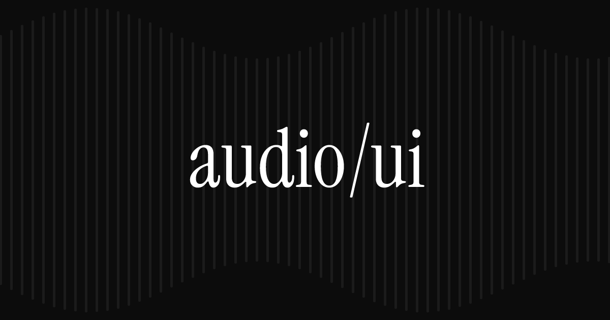 audio-ui