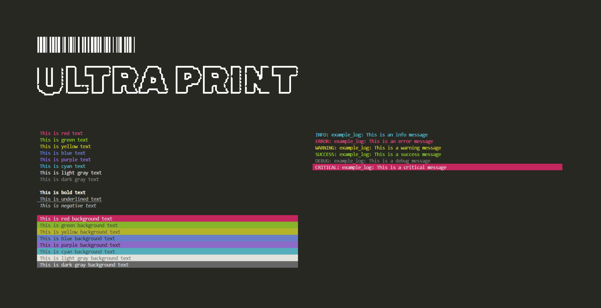 GitHub - Kawai-Senpai/UltraPrint: Ultraprint is a versatile Python ...