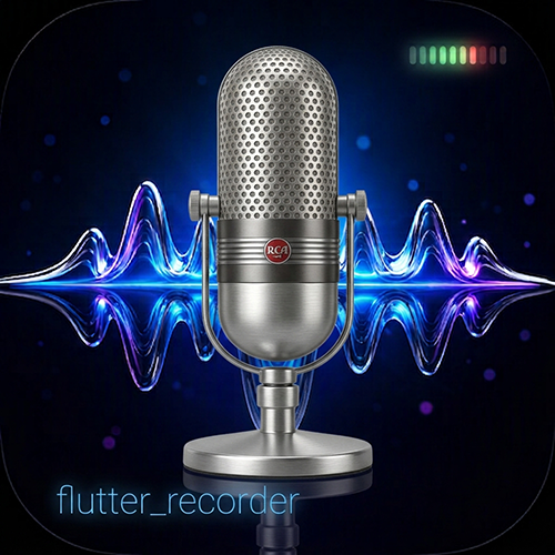 flutter_recorder のプロジェクト画像