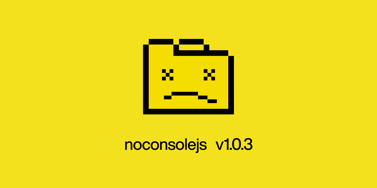 noconsolejs