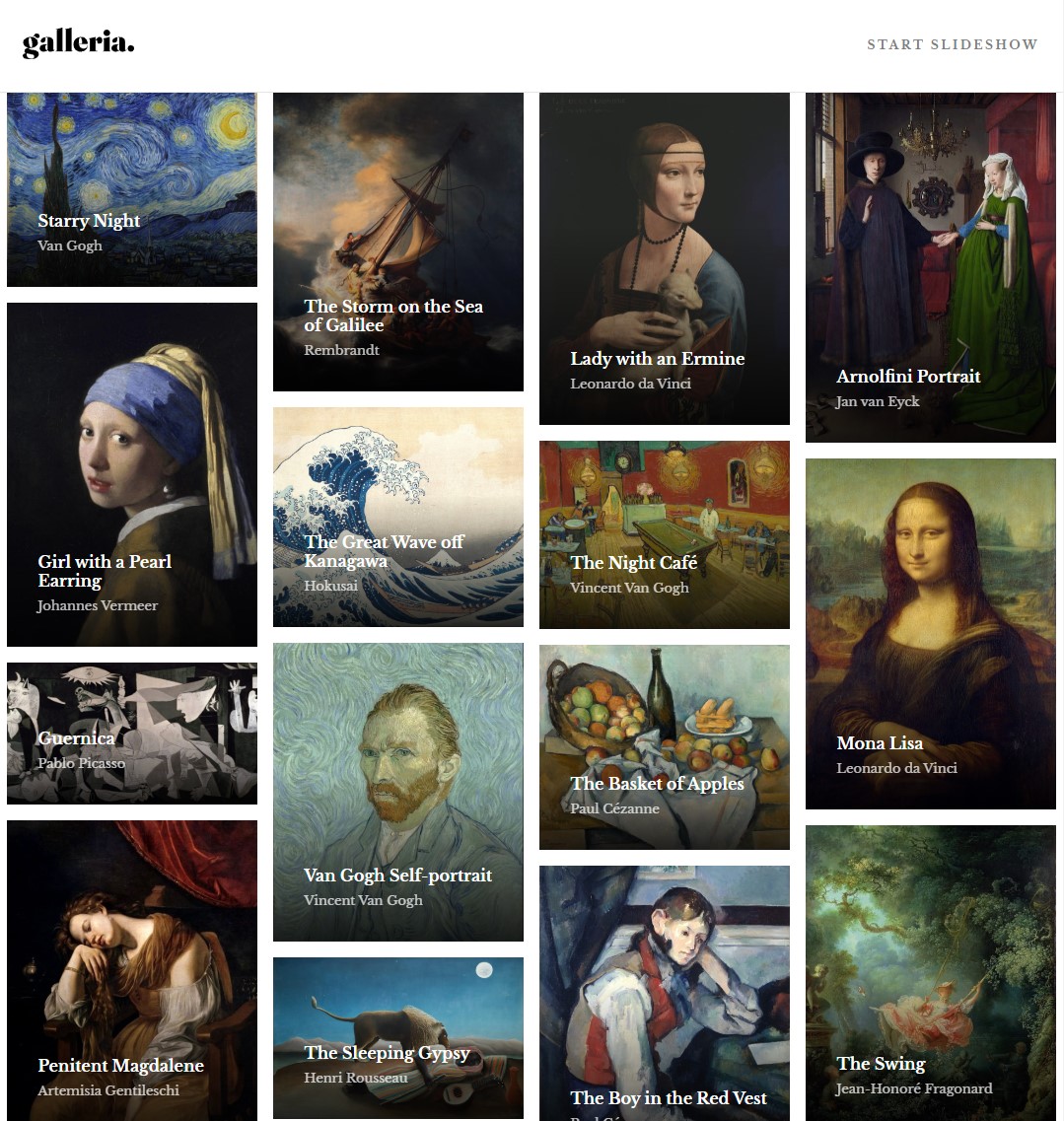 GitHub - VictorErikson/art-gallery