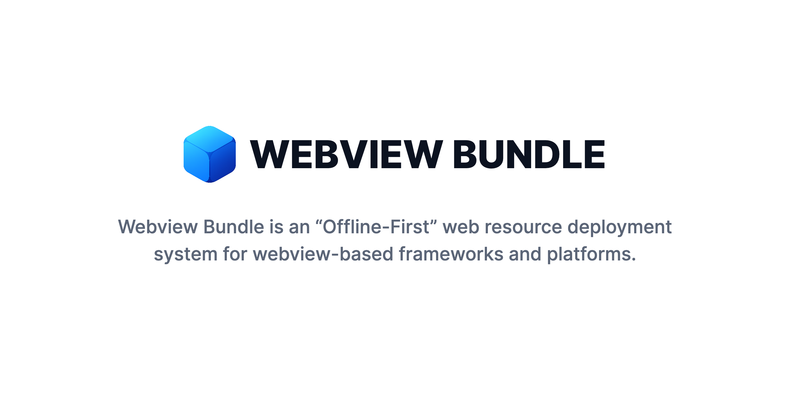 GitHub - webview-bundle/webview-bundle: Webview Bundle is an "Offline ...
