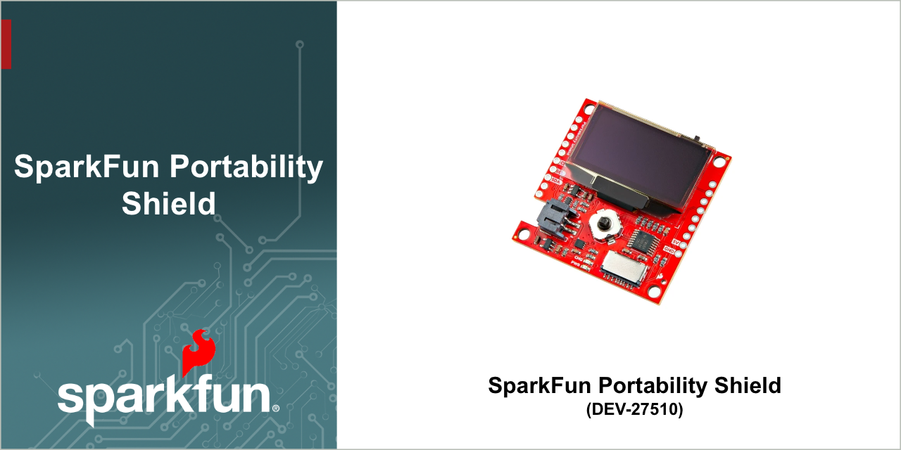 GitHub - sparkfun/SparkFun_Portability_Shield: A small board that adds ...