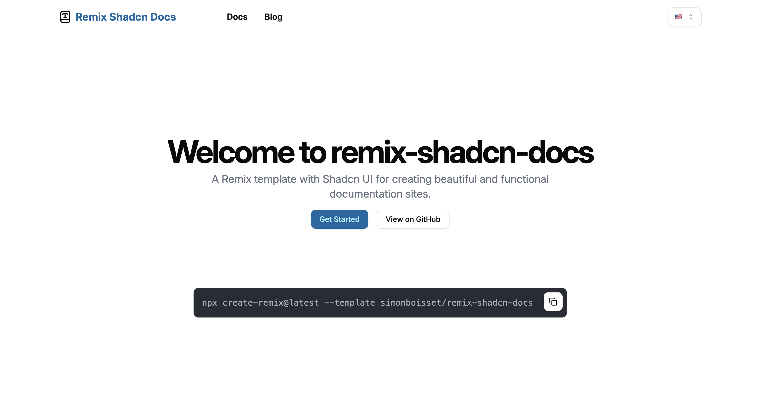 remix-shadcn-docs