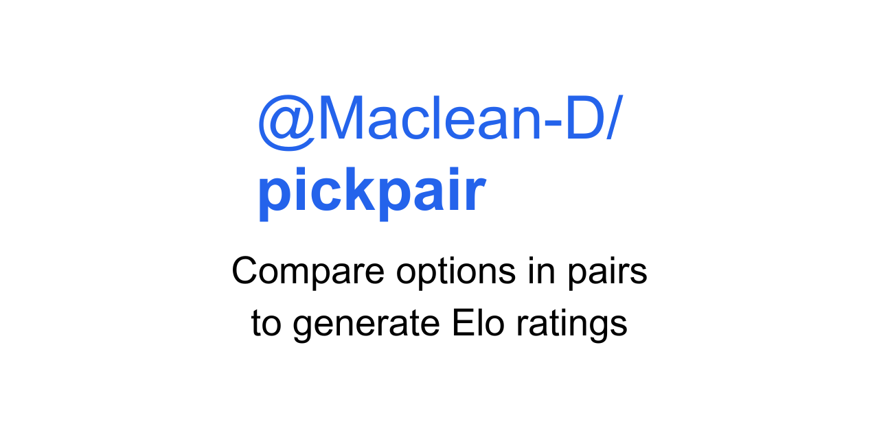 pickpair