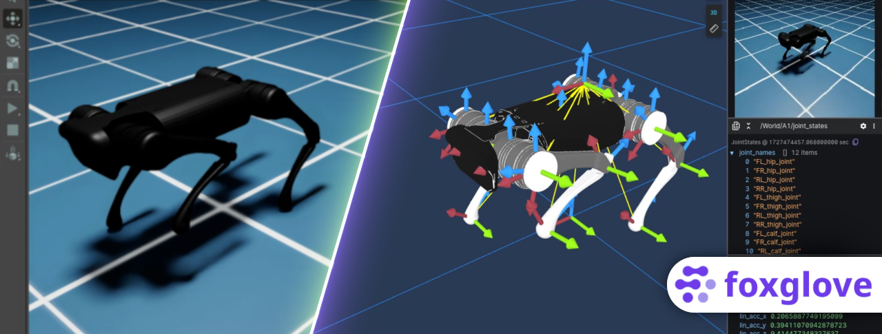 foxglove-isaac-sim