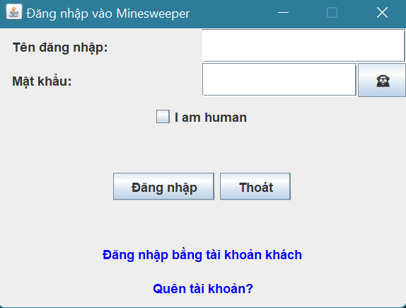 Login2Minesweeper_Java