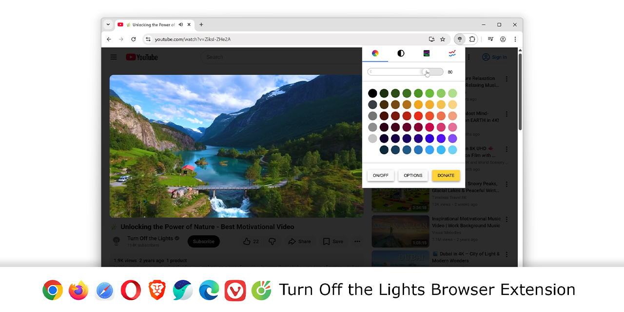 Turn-Off-the-Lights-browser-extension