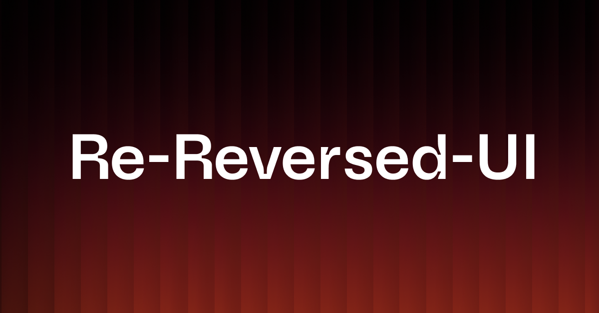 GitHub - Abil-Shrestha/Re-Reversed_UI_2X
