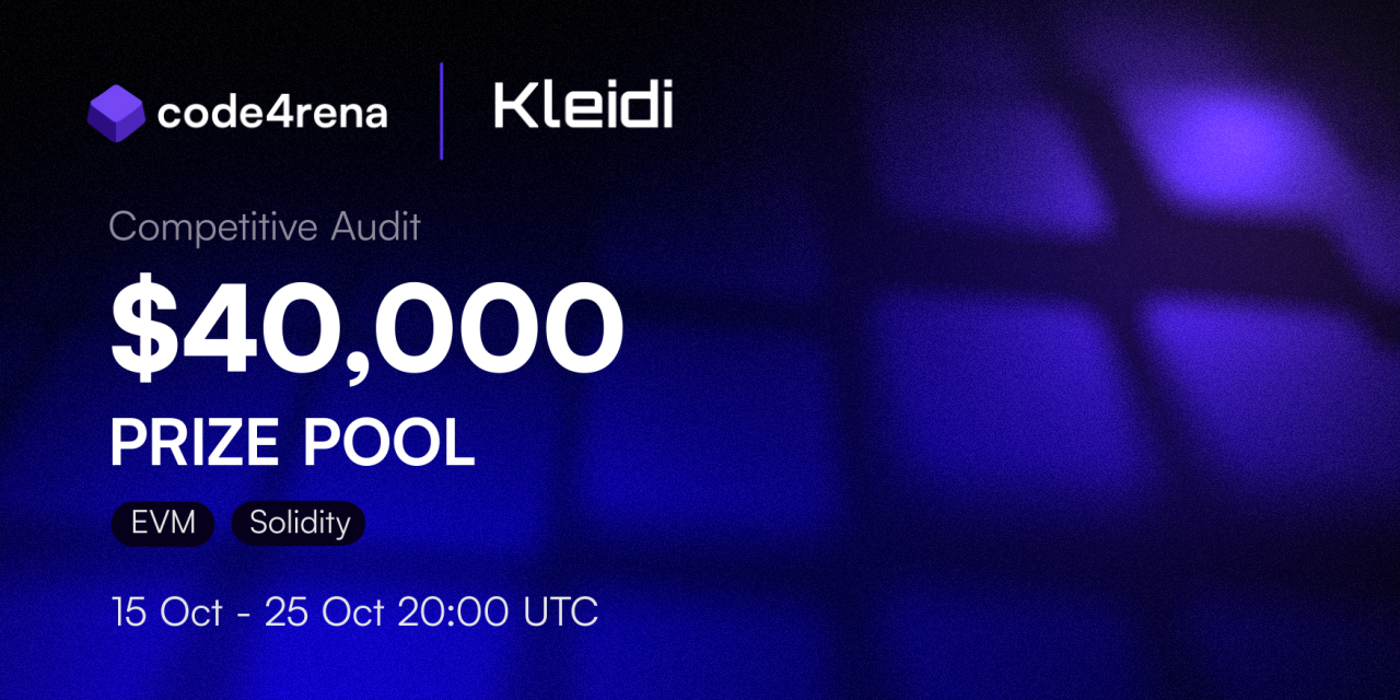 GitHub - code-423n4/2024-10-kleidi