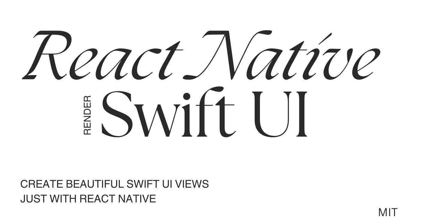 react-native-render-swift-ui