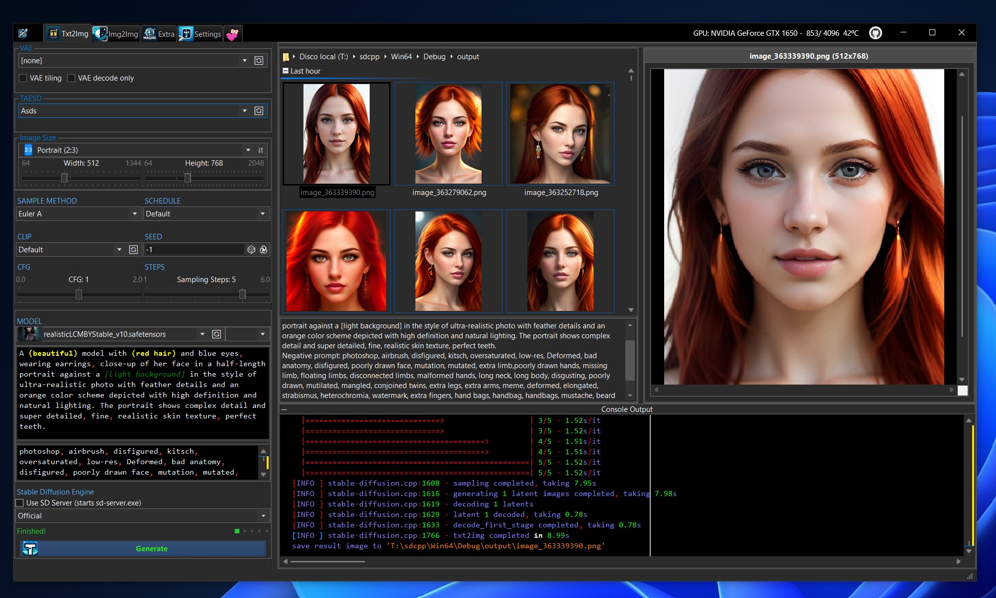 GitHub - vhanla/sdwincpp: A Windows GUI for Stable Diffusion CPP