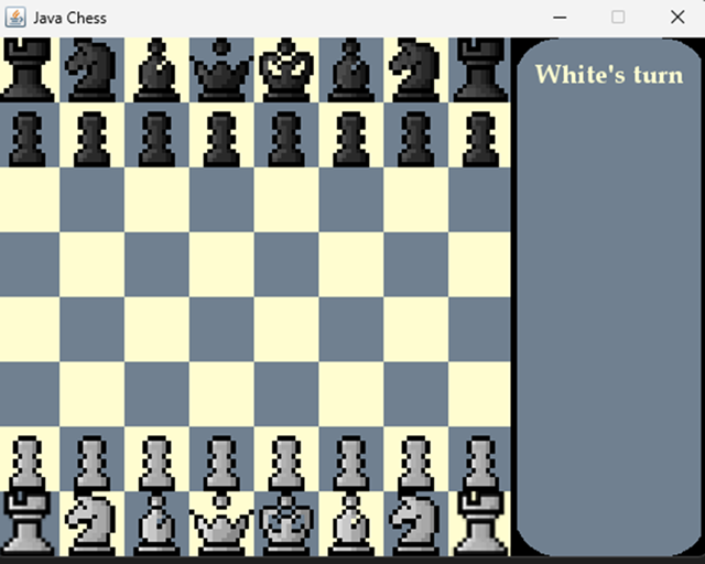 GitHub - snubsteel/javaChess: Chess recreated in Java.