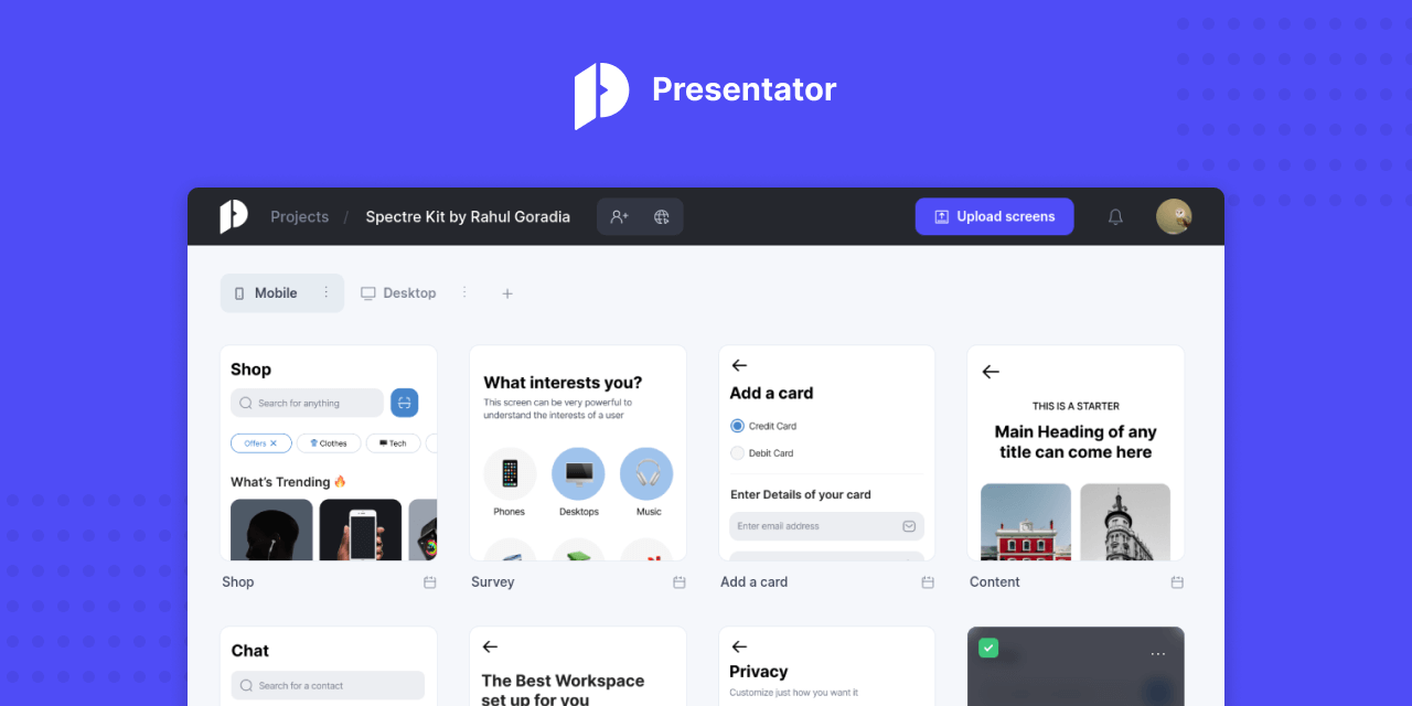 presentator