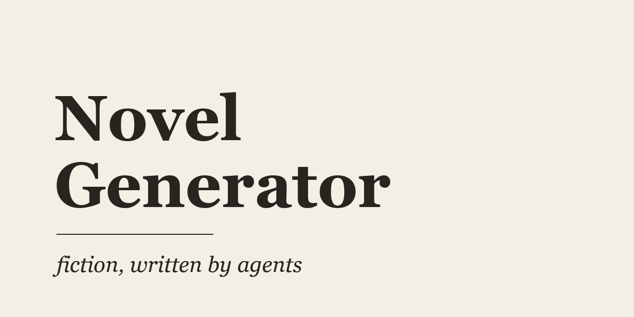 NovelGenerator