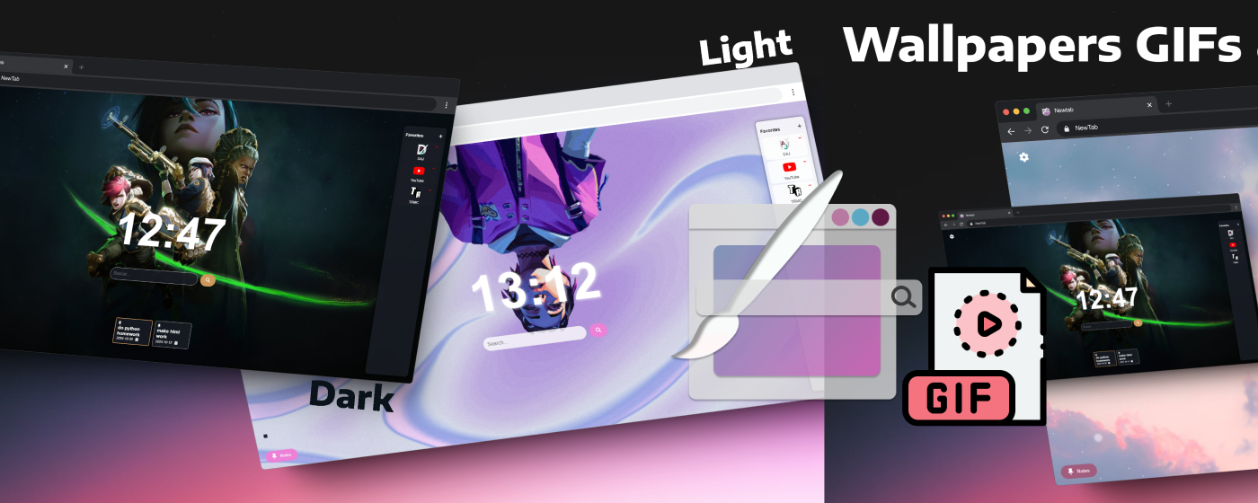 Custom-Browser-Main-Page