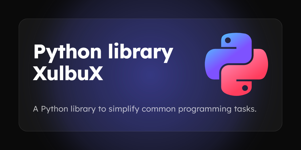 python-lib-xulbux
