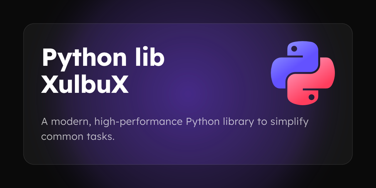 python-lib-xulbux