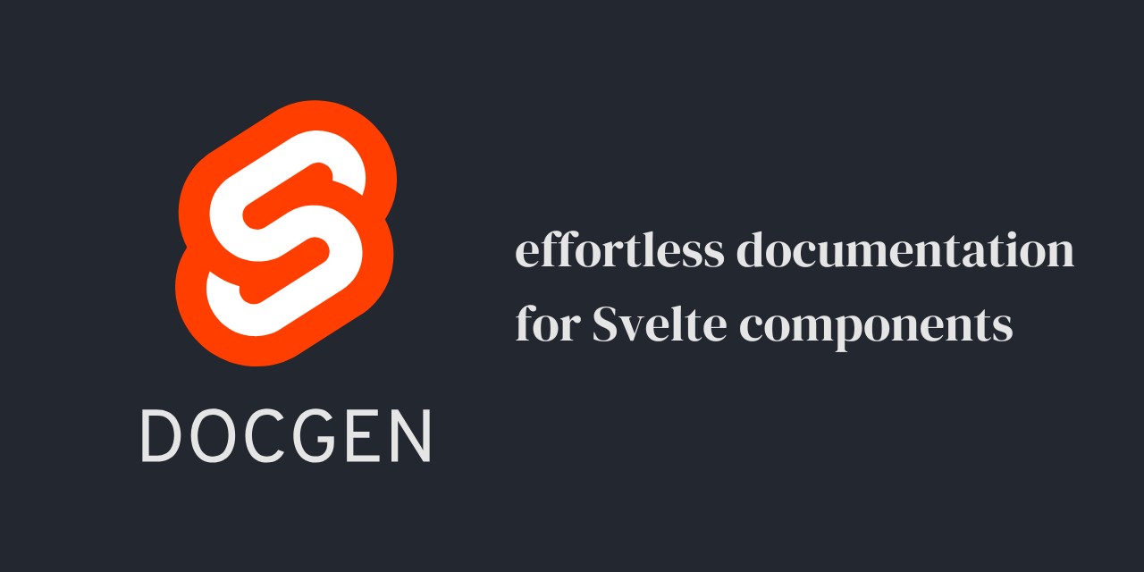 svelte-docgen