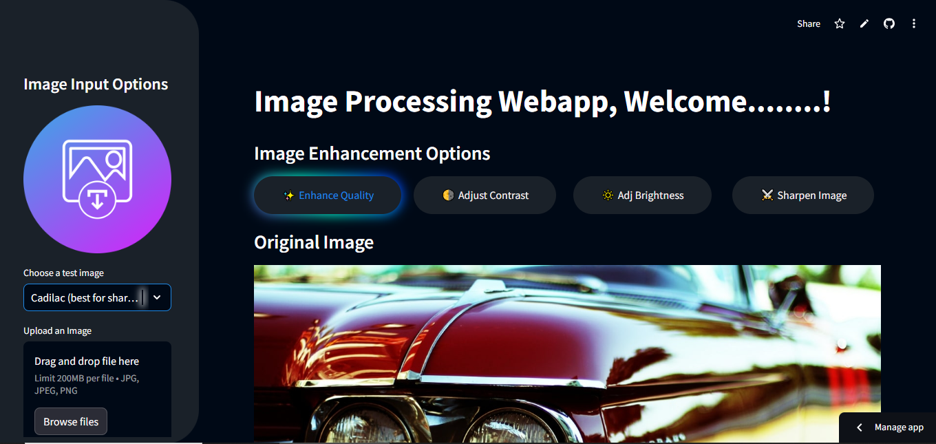 GitHub - kk-abhishek/Image-Processing-WebApp: Effortlessly enhance your ...