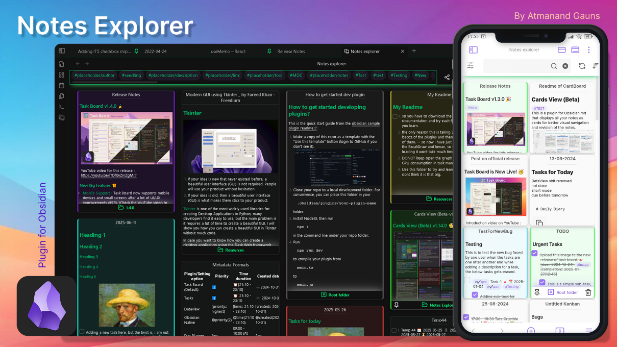 obsidian-notes-explorer