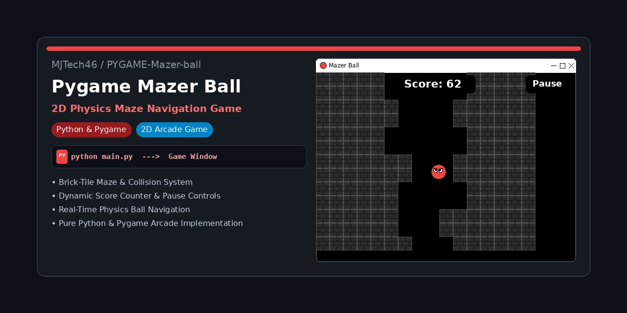 PYGAME-Mazer-ball