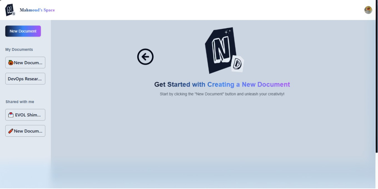 GitHub - MahmoudAliEid/NDocument: A simple document editor with real ...