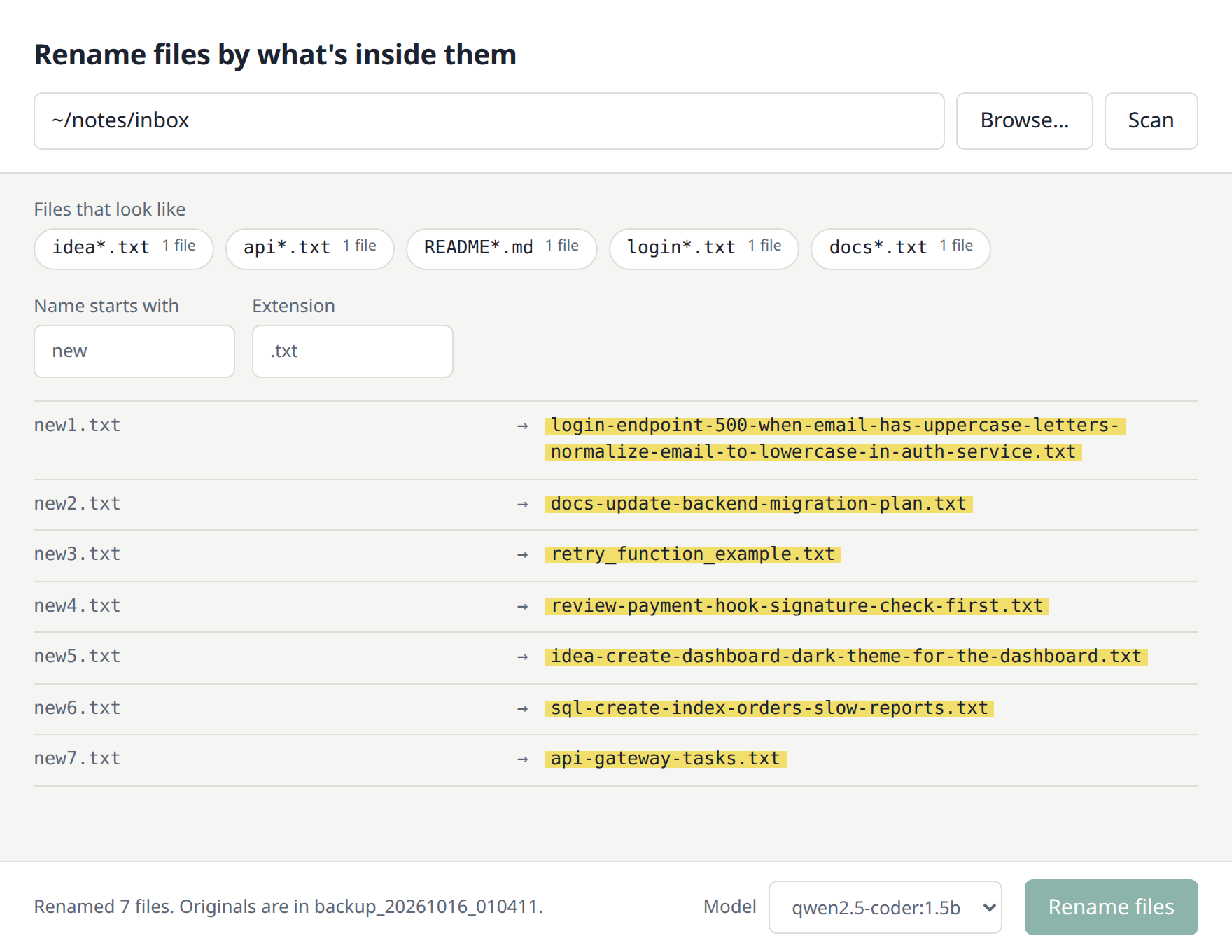 ollama-rename-files