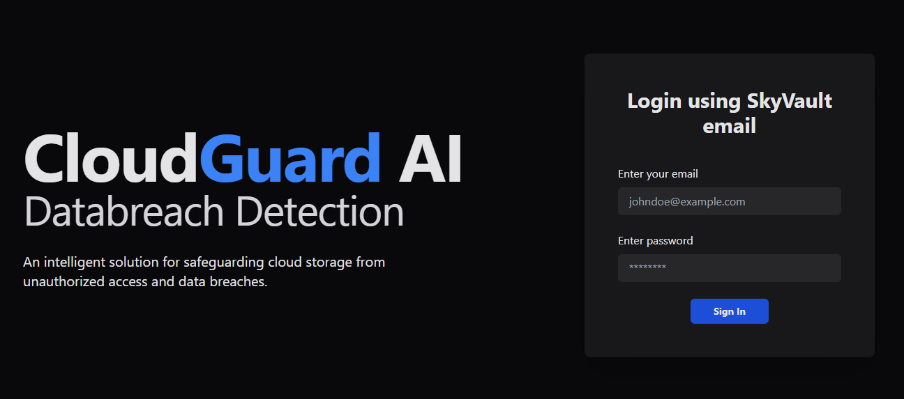 GitHub - manya5/Cloud-Guard-AI: Python Flask
