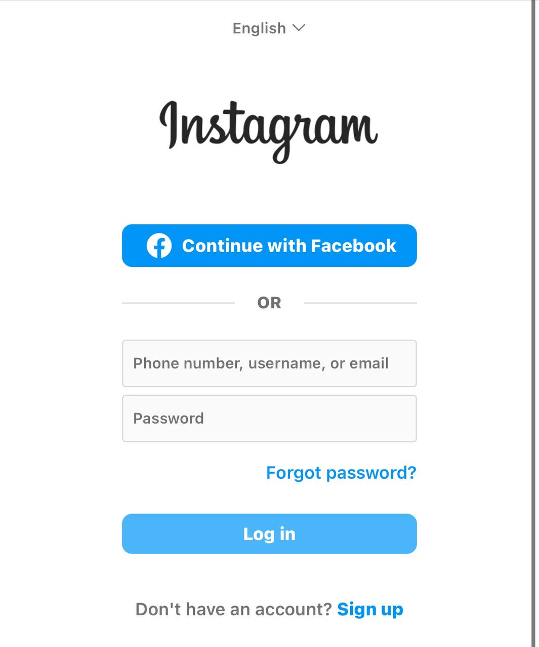 instagram-clone-page