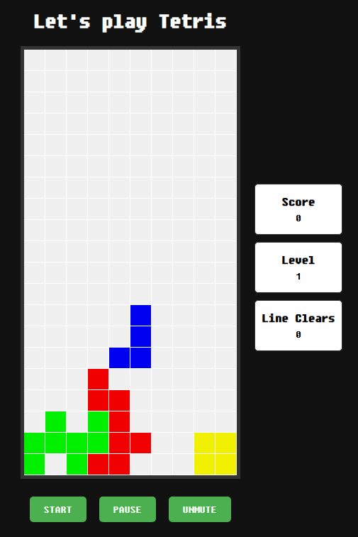 GitHub - aqwsde321/tetris