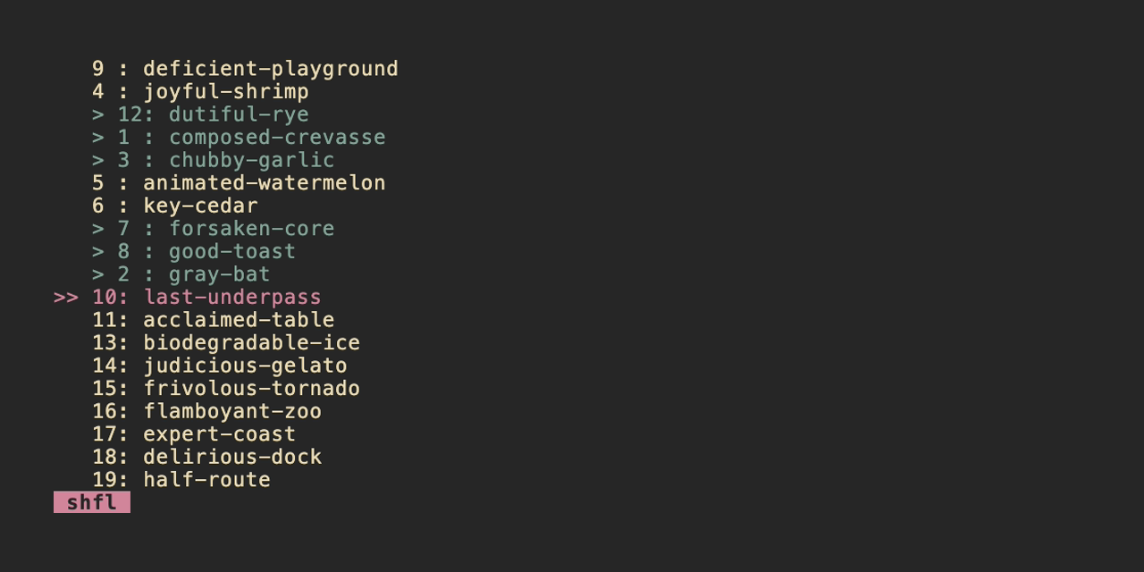 GitHub - dhth/shfl: rearrange lines in a file with simple keymaps