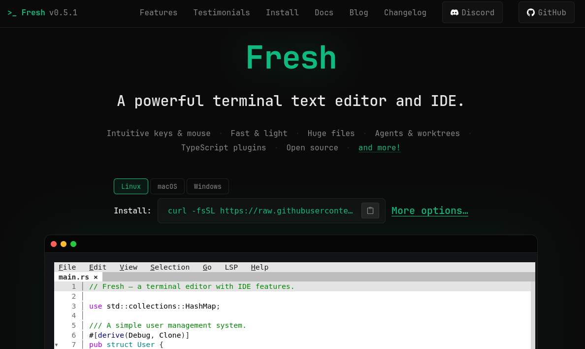 fresh