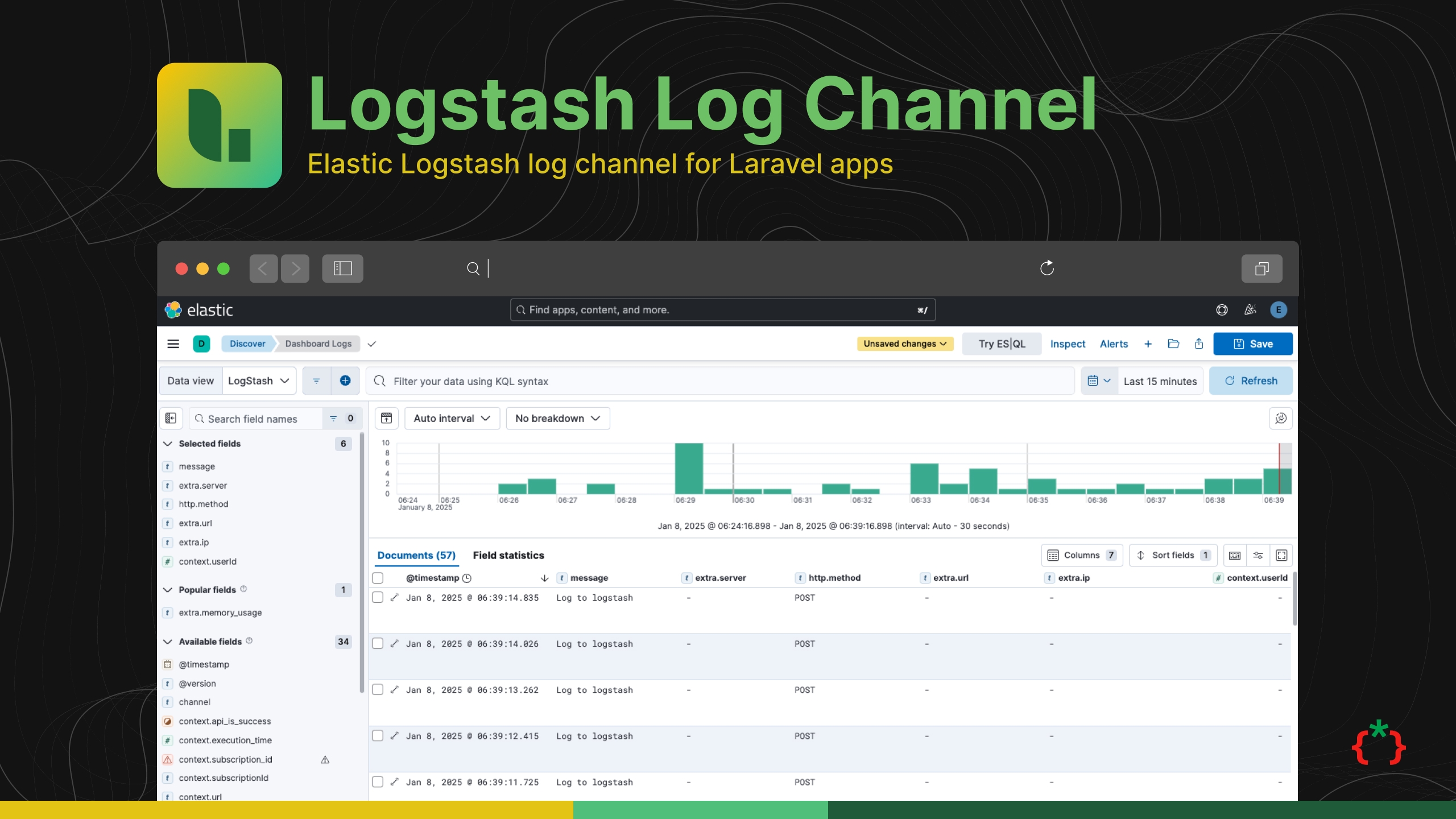 laravel-logstash