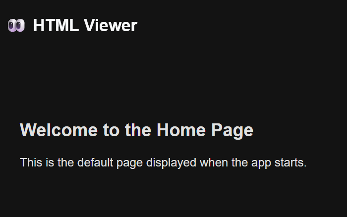 HTML-Displayer