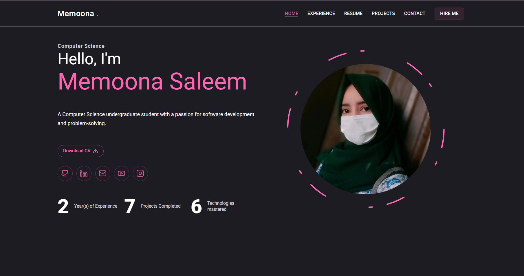 GitHub - Memoona-tech/nextjs-portfolio: A beautiful and fully ...