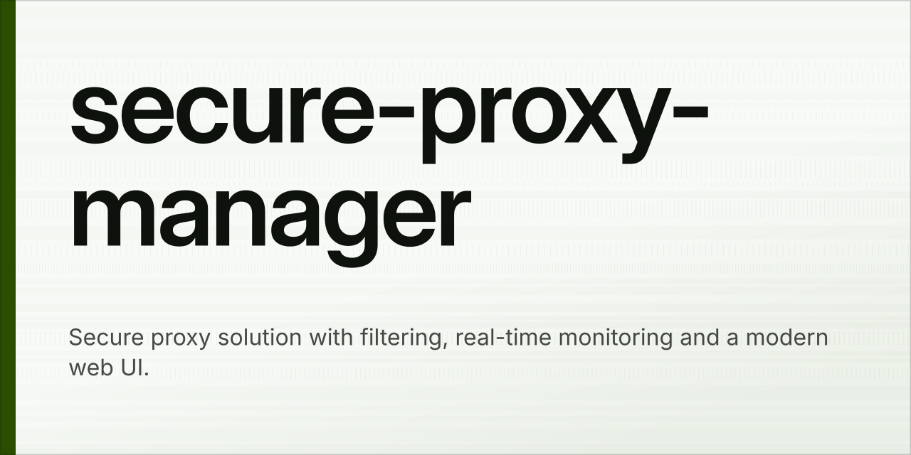 secure-proxy-manager