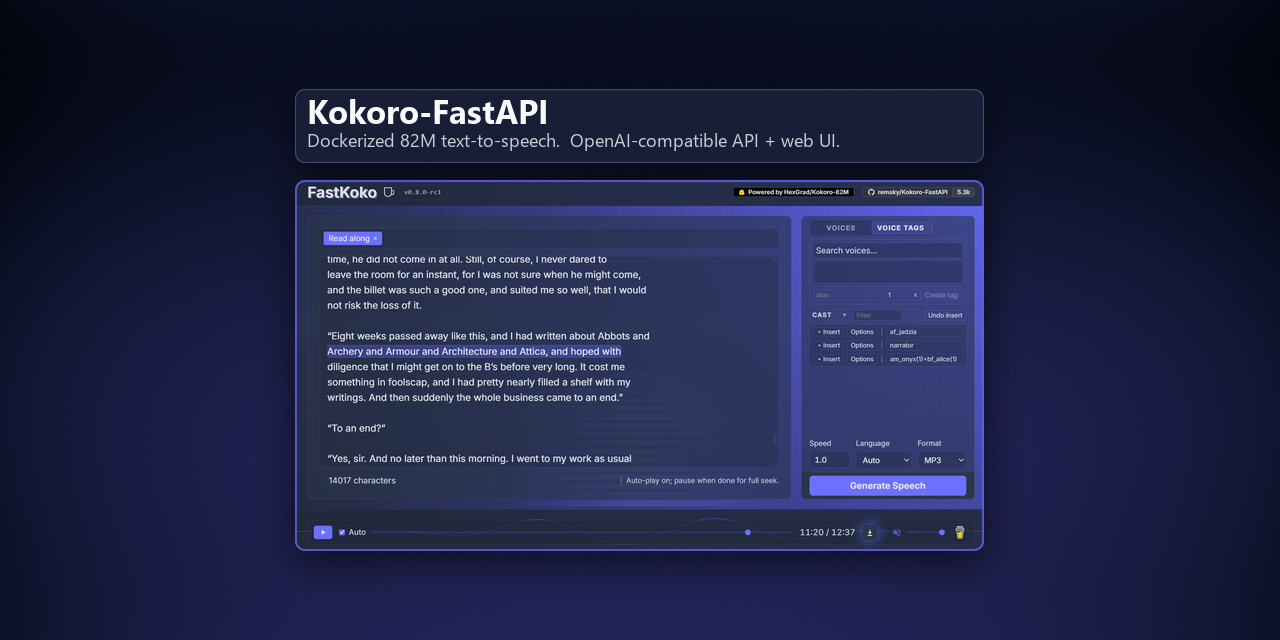Kokoro-FastAPI