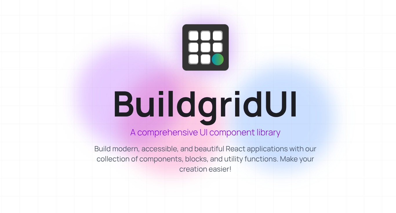 GitHub - adrianomaringolo/buildgrid-ui: Modern React component library ...