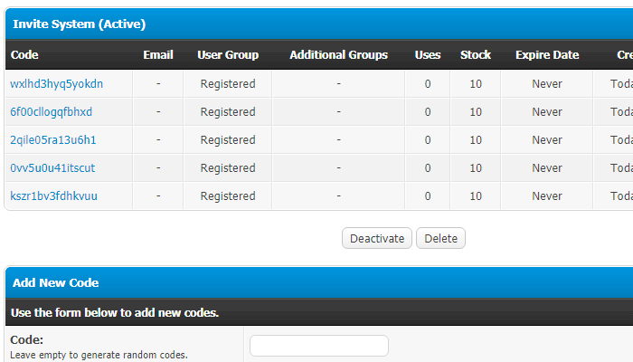 GitHub - OUGC-Network/ougc-Invite-System: Allow registration to be ...