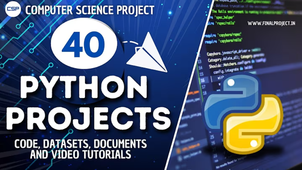 Top-40-Python-Projects-for-Beginners-to-Advanced